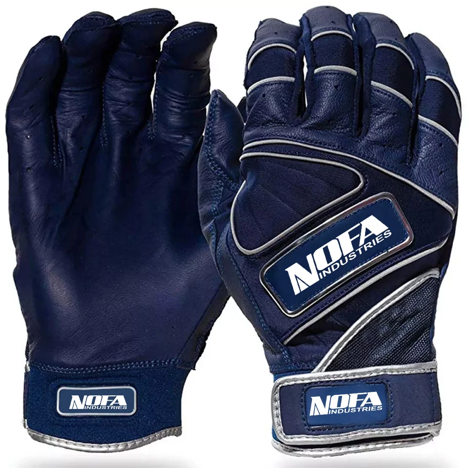 Hot Selling Factory Comfortable Hand Protection Softball Batting Gloves Good Quality Professional Custom Baseball Batting Gloves
