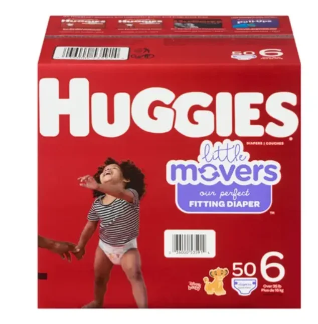 Huggies diapers Snug & Dry Baby Diapers, Size 6, 54 Ct