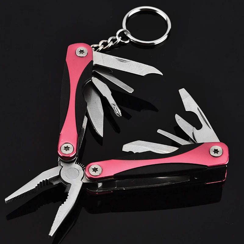 Japanese Sell Outdoor Camping Portable Multifunction Stripper Cutter Hand Multi-Tools Germany Red Combination Plier