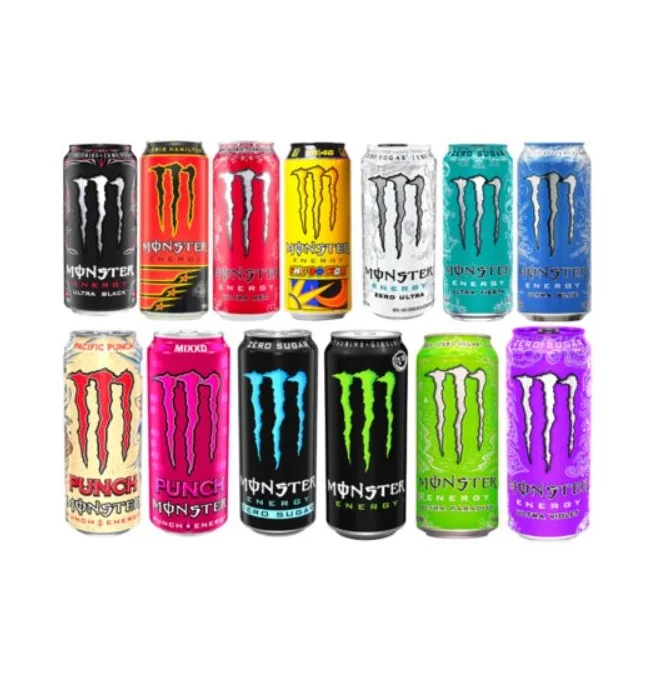 Monster Zero Ультра 500 мл лучший тропический спортивный напиток без сахара энергетическая бутылка упаковка чистое блаженство