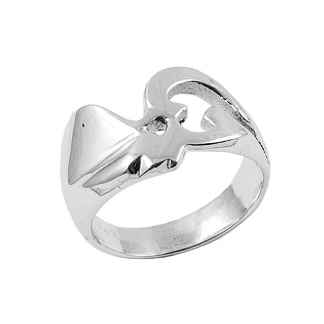 classic high quality elegant 925 sterling silver plain band ring gift jewelry women men jewelry party