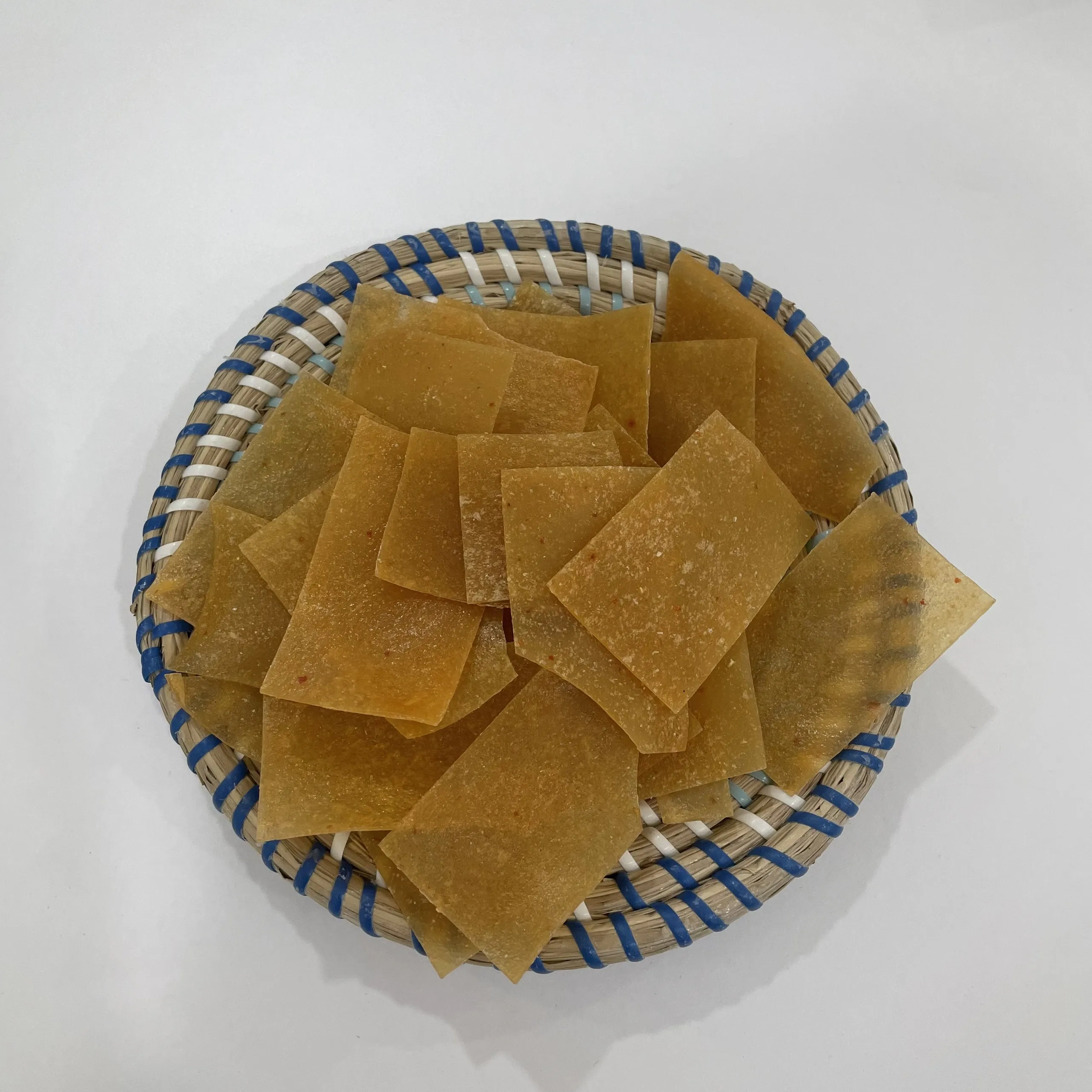 Vietnam 500gr Natural Red Fresh Seafood Snacks Salty Crispy Puff Cake Prawn Cracker Shrimp Chips In Box Packaging