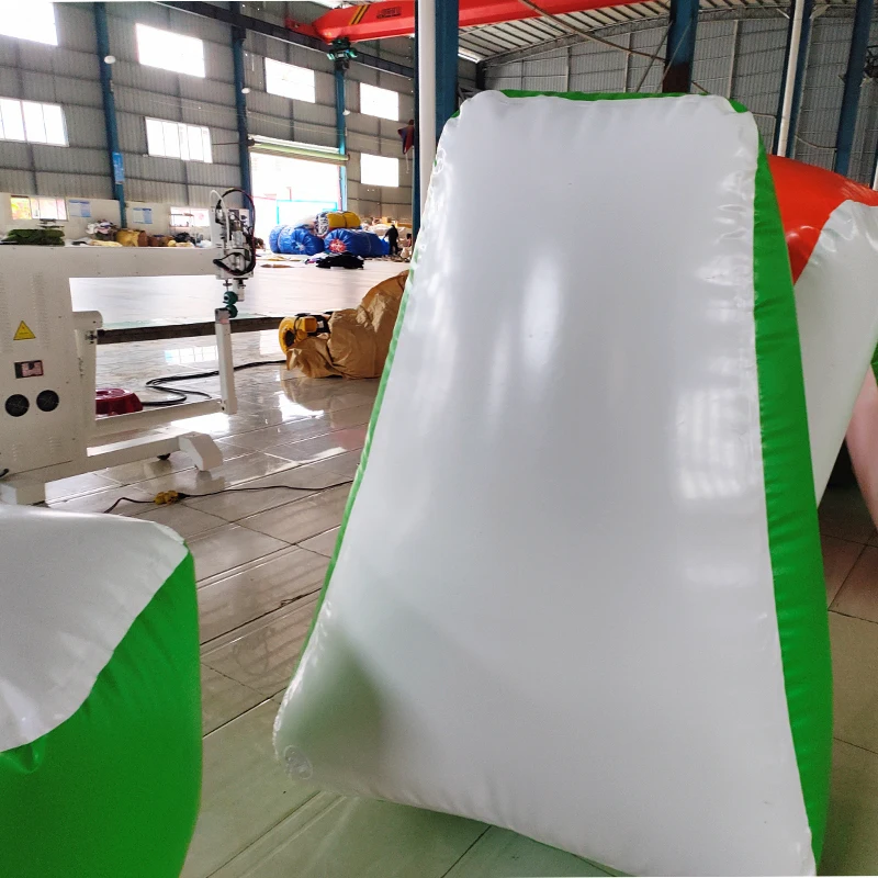 Cheap inflatable arena archery game commercial paintball obstacle bunkers