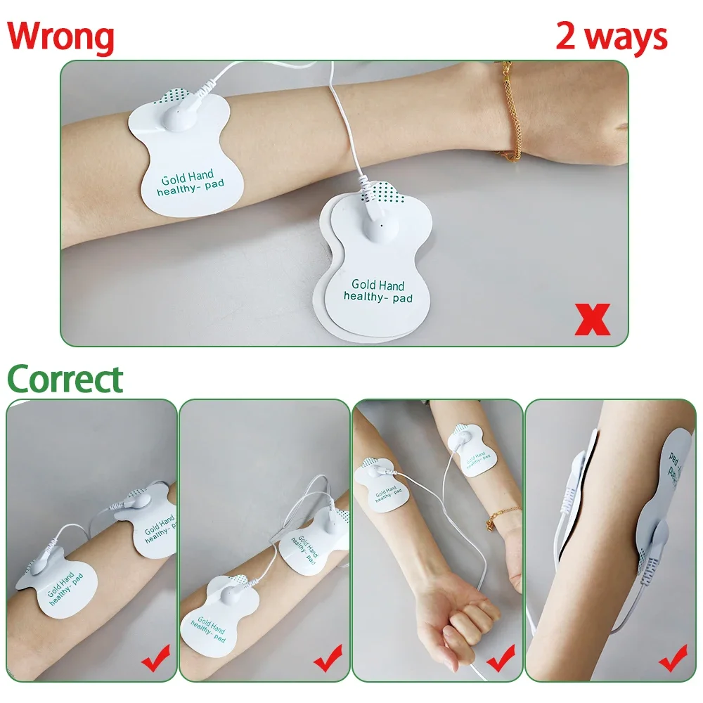 New Arrivals 8-Mode TENS Therapy Machine Electronic Pulse EMS Tens Unit Body Massage Therapy Equipment for Back and Shoulder