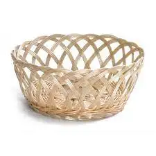 Trend Selling Rattan Basket Traditional Bowl Shaped Flower Basket Decorative Multipurpose Rattan Basket for Storage and Gifting