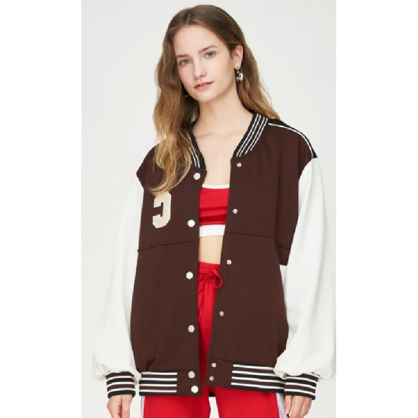 Wholesale Custom Logo Baseball Varsity Jacket Women High Quality Women Varsity Jacket Fall Varsity Jackets