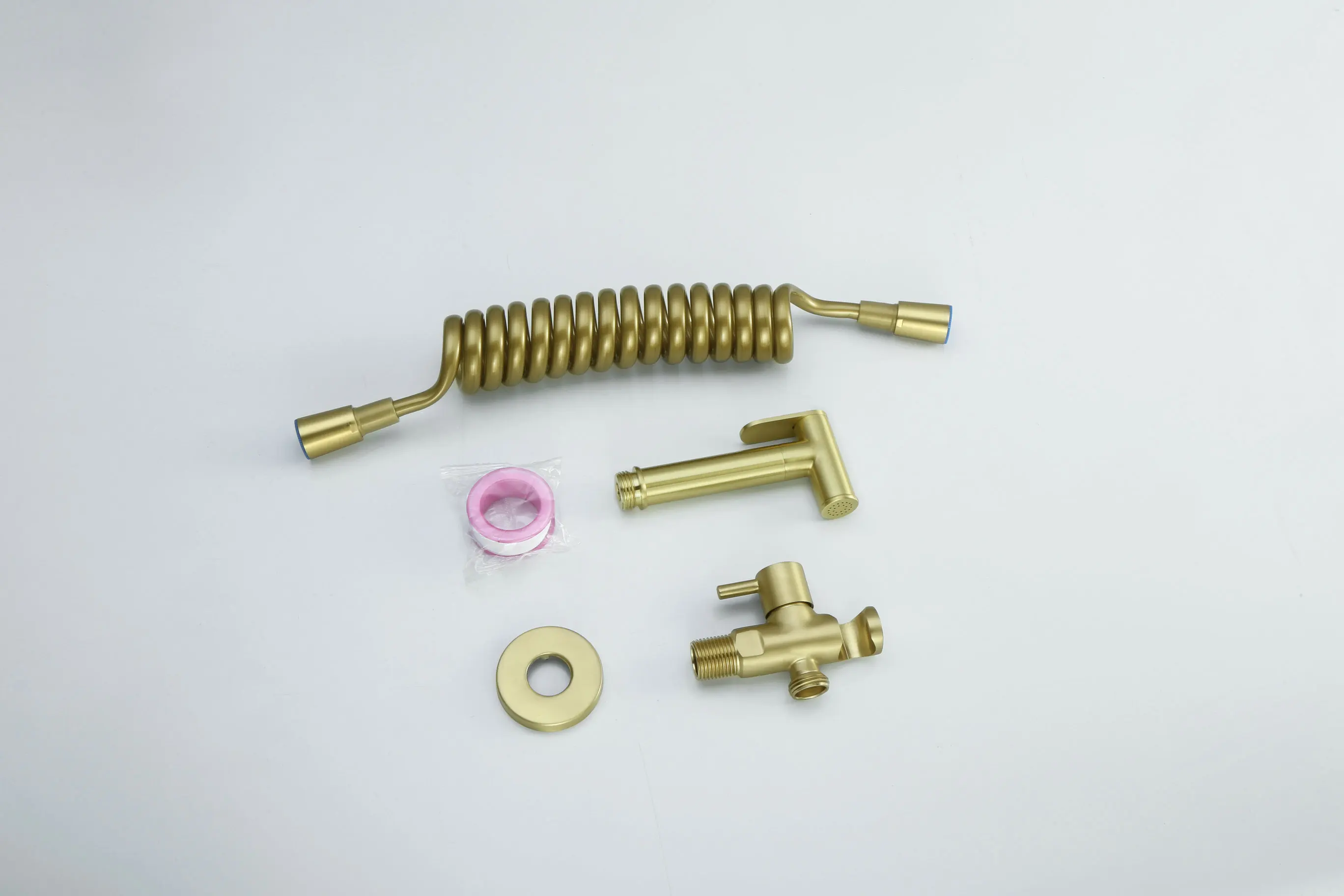 Bathroom toilet hand bidet spray gun angle valve convenient high-pressure water gun for floor toilet cleaning