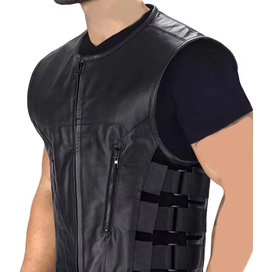 New Leather High Quality Vest for Adults ODM Services Available Price Soccer Sportswear Custom Logo Name Printing Latest Style