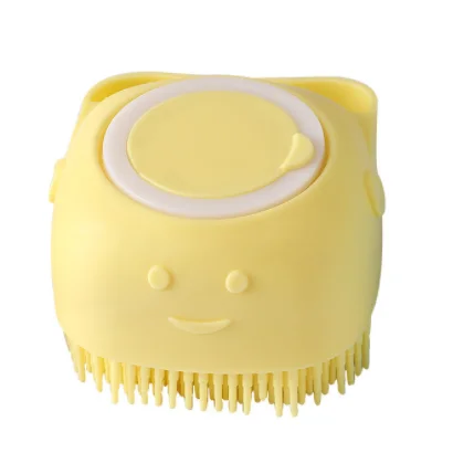 Силиконовая насадка для душа, Массажная щетка для душа, щетка для чистки тела