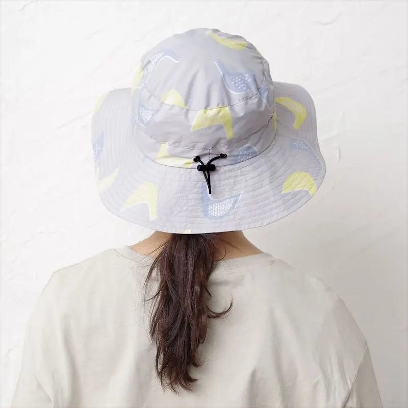 peach drop bird rain UV hat
