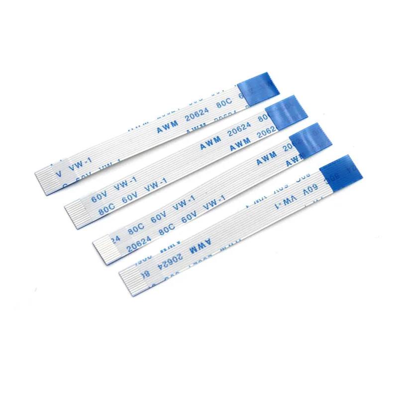 Awm 20624 80c 60v  ffc cable for clamp mechanism 0.5 pitch reverse flexible flat wire connector cable connection line