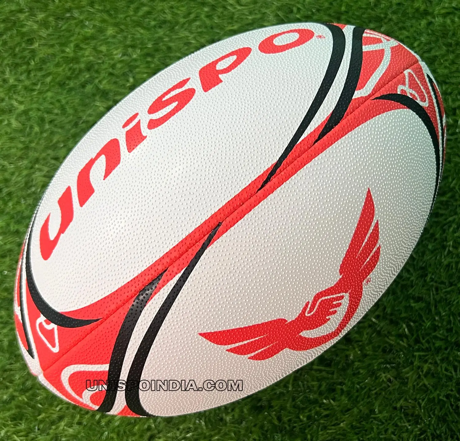Custom Rugby ball Premium Match quality fully hand sewn with long lasting grip and super bladder for Professional use