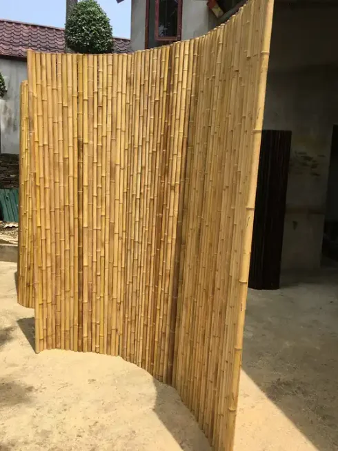 High Quality 100% Natural Rolled Bamboo Screen Fencing Garden Buildings From Vietnam Ready To Export In Bulk