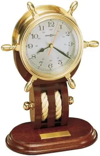 Best Selling Handmade Vintage Design Table Clock With Antique And Wooden Base At Lowest Price Wholesale Supplier