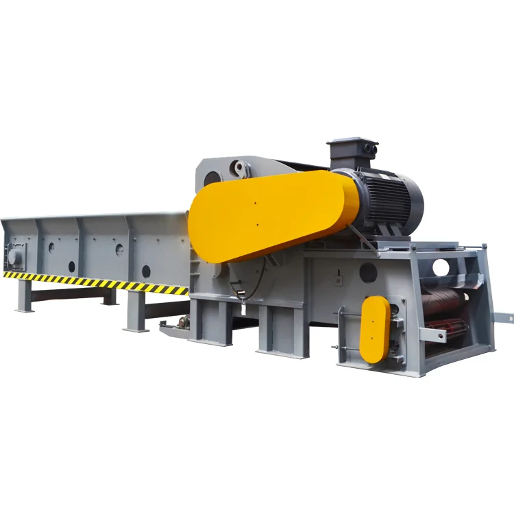 Good Price 110KW 6-10tph Electric Wood Chipper Shredder Machine Price for 30cm Wood Log