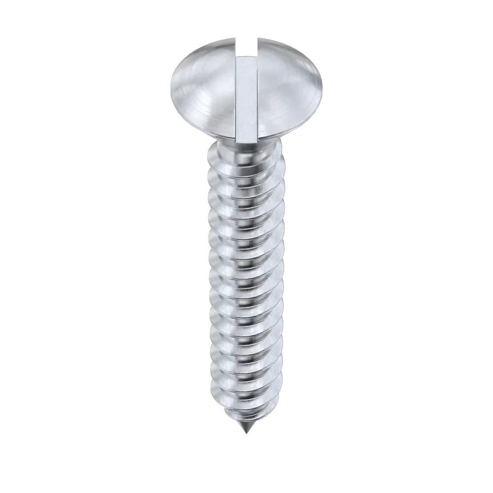 Slotted Raised Countersunk Head Tapping Screws Slotted Raised Countersunk Self Tapping Screws DIN 7973C Stainless Steel