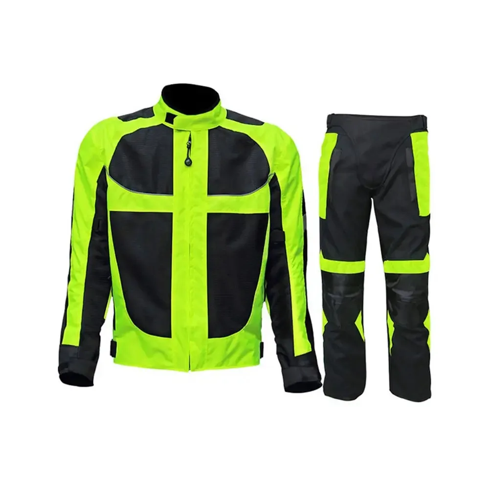 OEM Design Cordura Waterproof Racing Motorcycle Motorbike Suit Jacket & Pant set Textile Motorbike suits