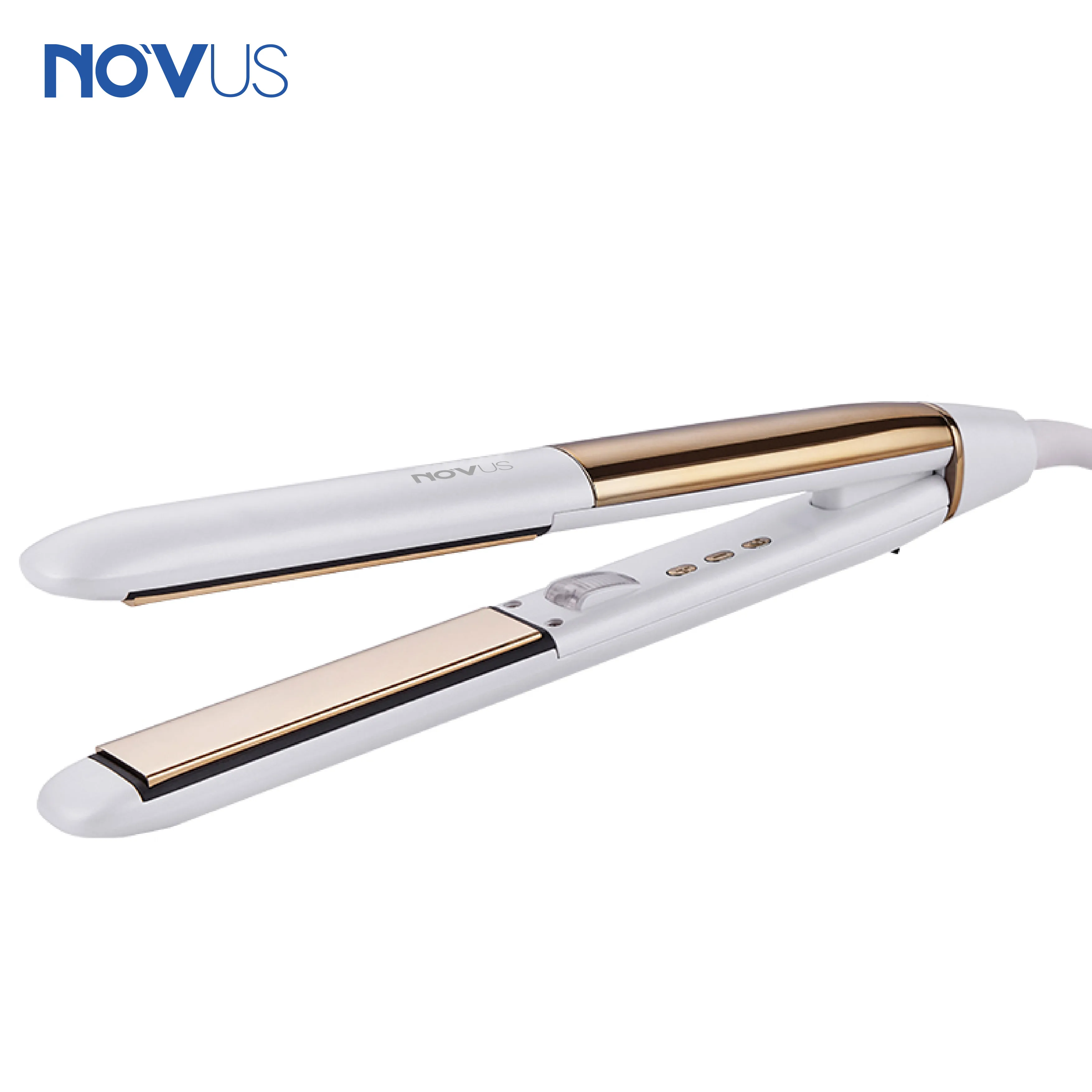 Wholesale High Quality 55w White Fast Ptc Heating Ceramic Ionic Flat Iron Machine Hair Straightener Professional