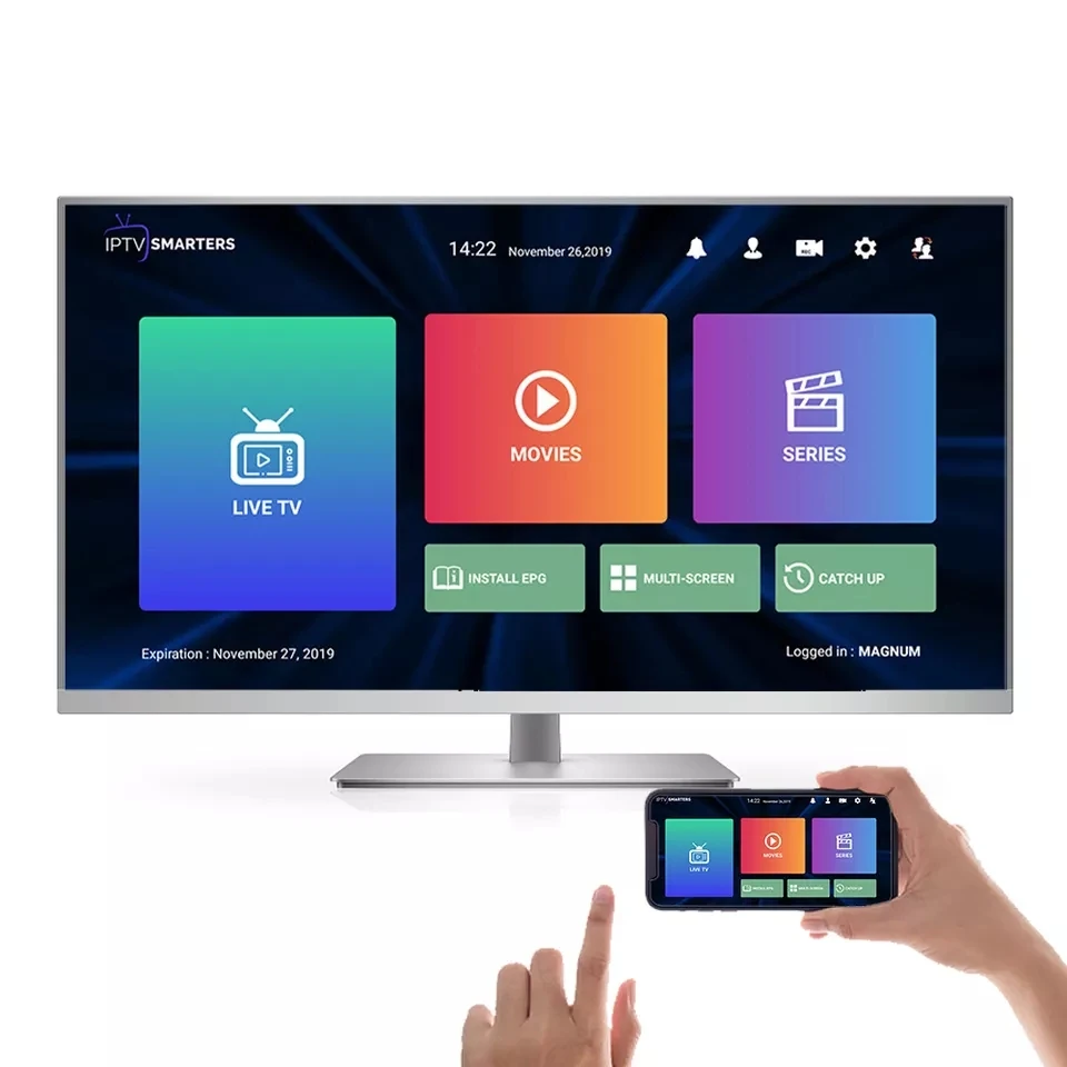 4K Ip tv Free Test M3u List Account 12 Month Iptv Subscription for Tv Box Stick