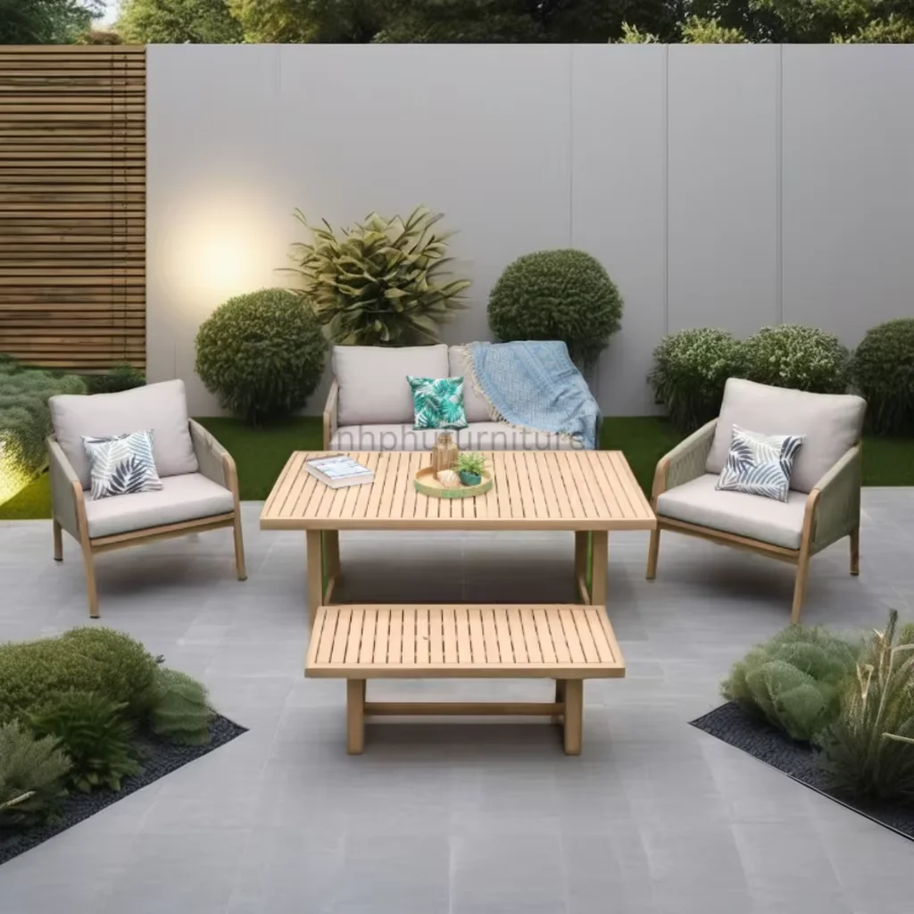 Vietnam classy cheap aluminium backyard garden sets patio sofa other outdoor furniture