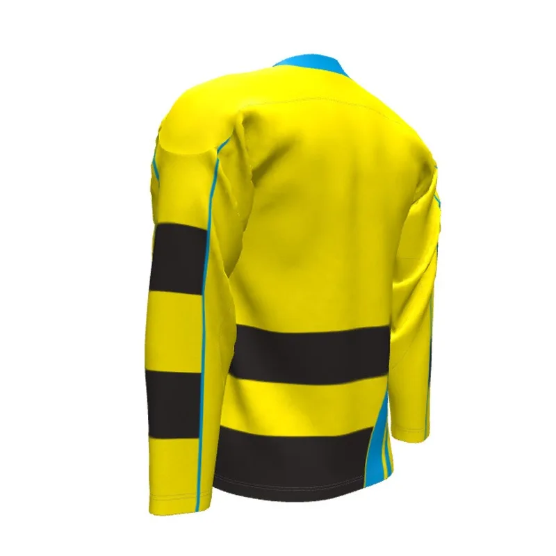 Custom Print Team Name Number Ice Hockey Quick Dry Fabric Ice Hockey Jersey