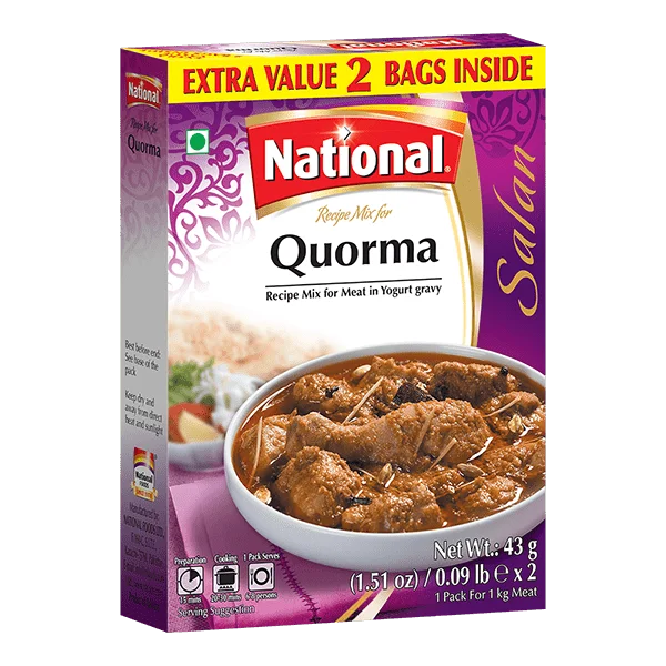National Qorma Masala Recipe Mix