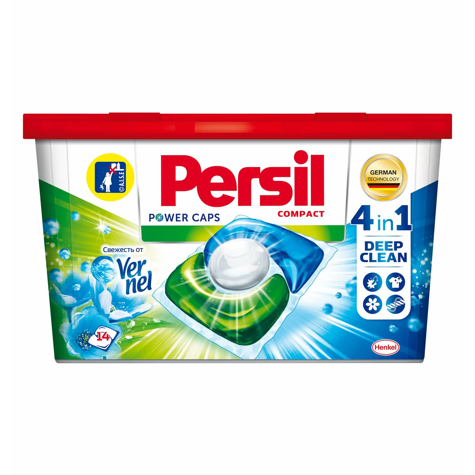 Капсулы для стирки Persil Duo-Caps 4 в 1 14