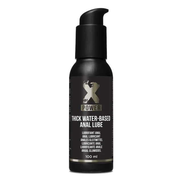 THICK WATER-BASED ANAL LUBE 100ML intimate lubricant formulated with water with thick texture
