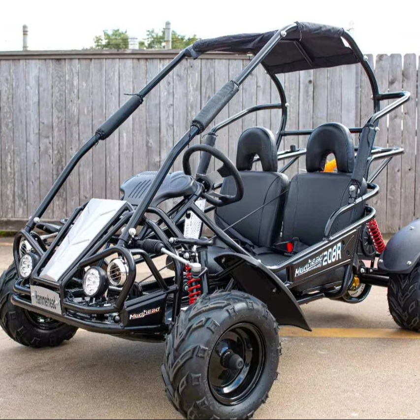 Quality 200cc Fuel Petrol Gasolene Engine Electric Off Road F1 Racing Karting Car Pedal Kids Adult Go Kart Gasoline Karts