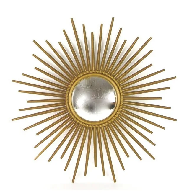 Small Mirrors Wall Decor Metal Round Mirrors for Room & Home Accent Wall Art for Living Room Bedroom & Dinning Room Mirrors
