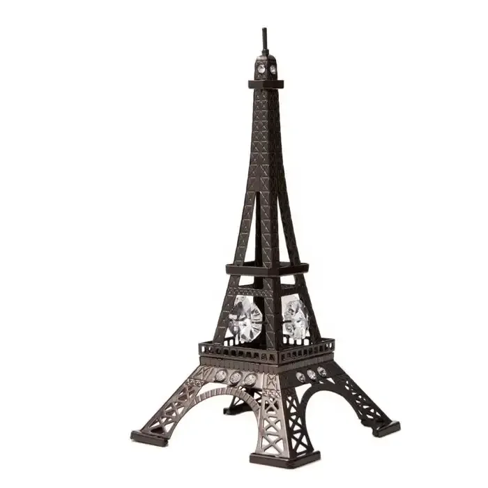 Metal Eiffel Tower Office Decorative Handcrafted Desktop Sculpture For Table Top Centerpiece Metal Sculpture Artificial Objects