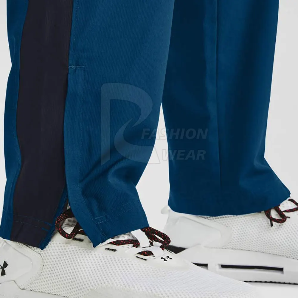 Wholesale Track Pants Solid Color Drawstring Polyester Made Track Pants For Gym