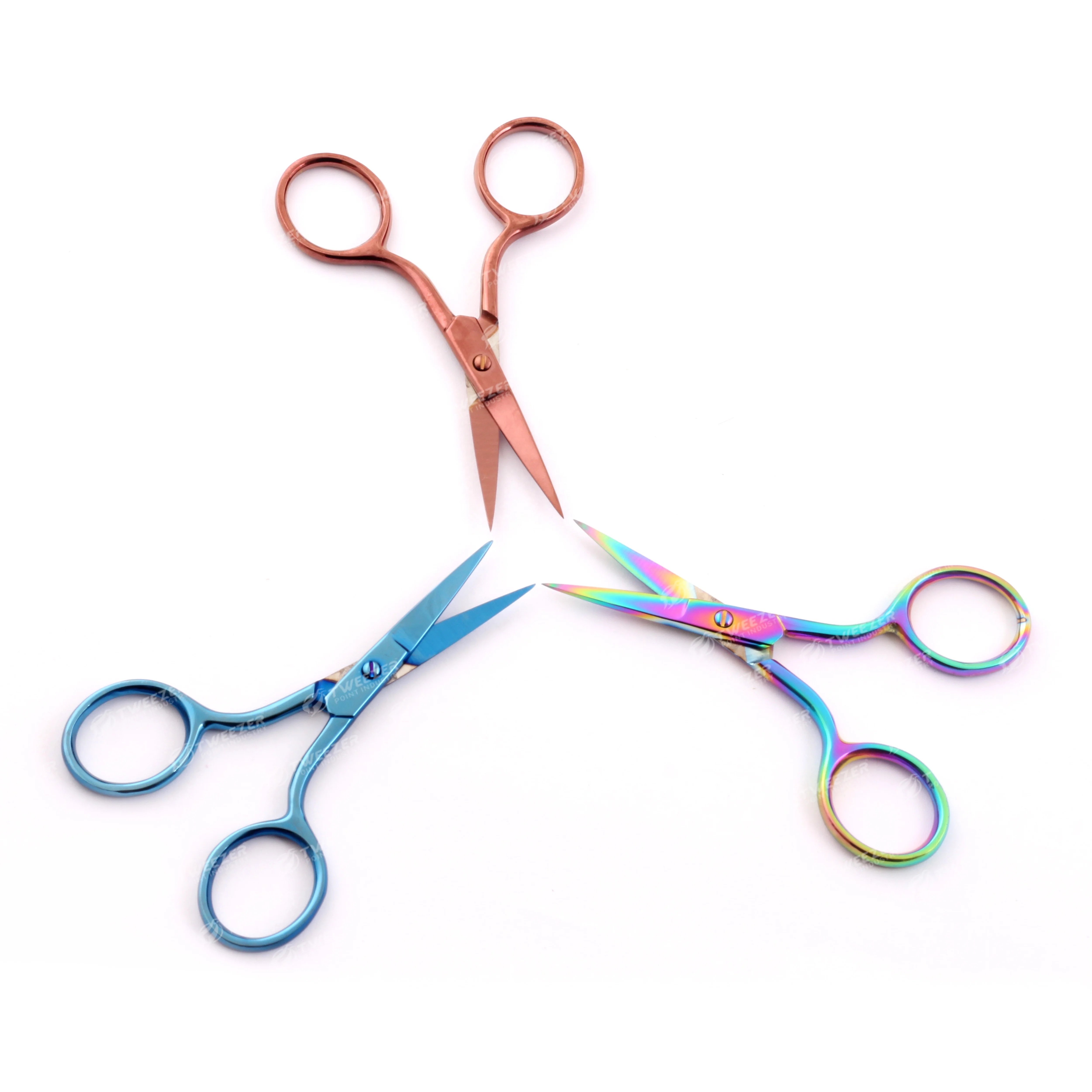 High Quality Cuticle  Straight Scissors  Sharp Point   Manicure Scissors With your Own Private Logo Design