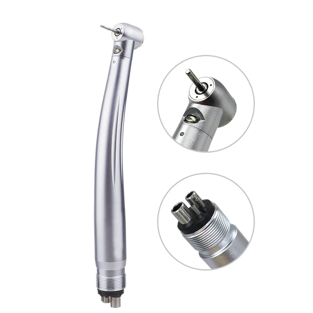 polishing 2 holes 4 holes contra angle handpiece dental straight handpiece air motor low speed dental tooth drill