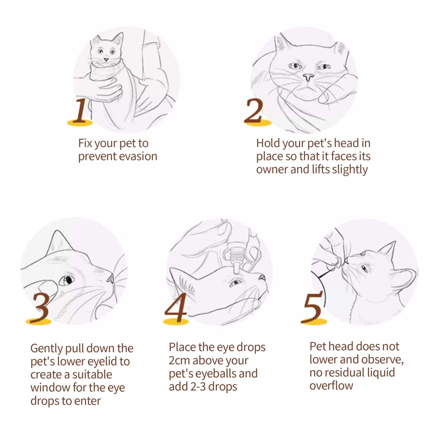 Private Label Lucky Paws Pets Lucky Paws TEAR STAIN REMOVER( For Dogs & Cats) pets eye drop anti-bacterial pet eye drops