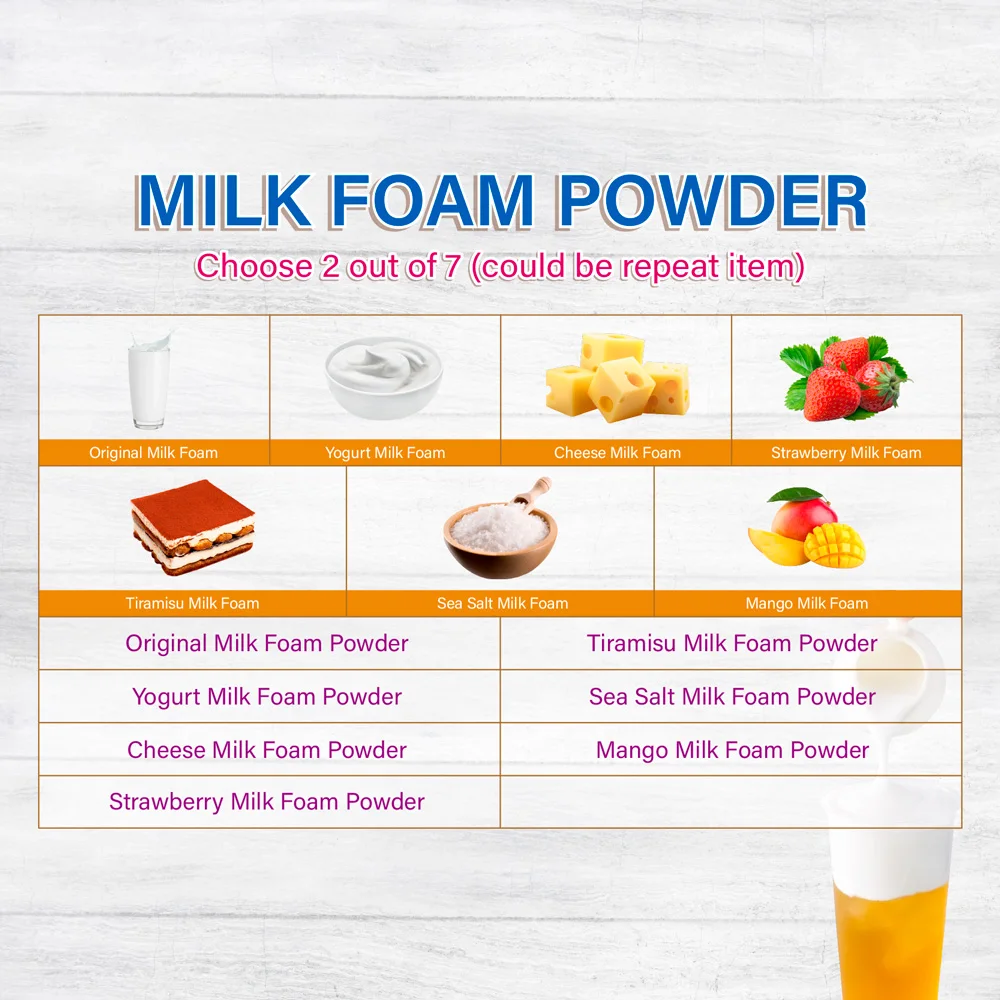 bubble tea kit as gift include instant milk tea bubble tea ingredients pudding jelly milk foam