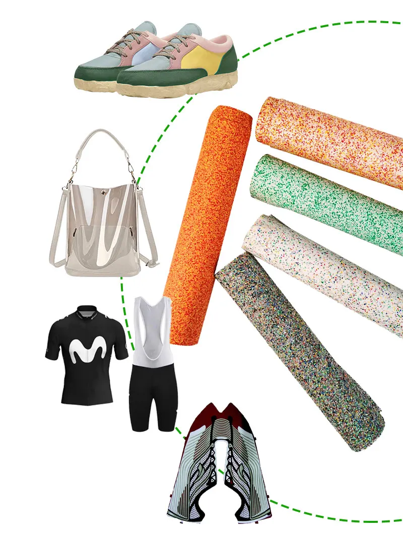 Shunaimei 2023 hot melt adhesive film recycled tpu heat transfer for shoes