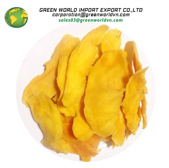 Mango Season Dried Sweet Sunshine Mango Bites Soft and Naturally Made from Vietnam Additive and Sugar Free Export to U.S.A