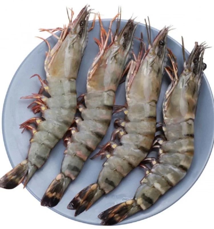 Замороженные Черные Тигровые Креветки высокого качества от Вьетнама лидер продаж 2023-морепродукты/добавленная стоимость цельные креветки с остроумием