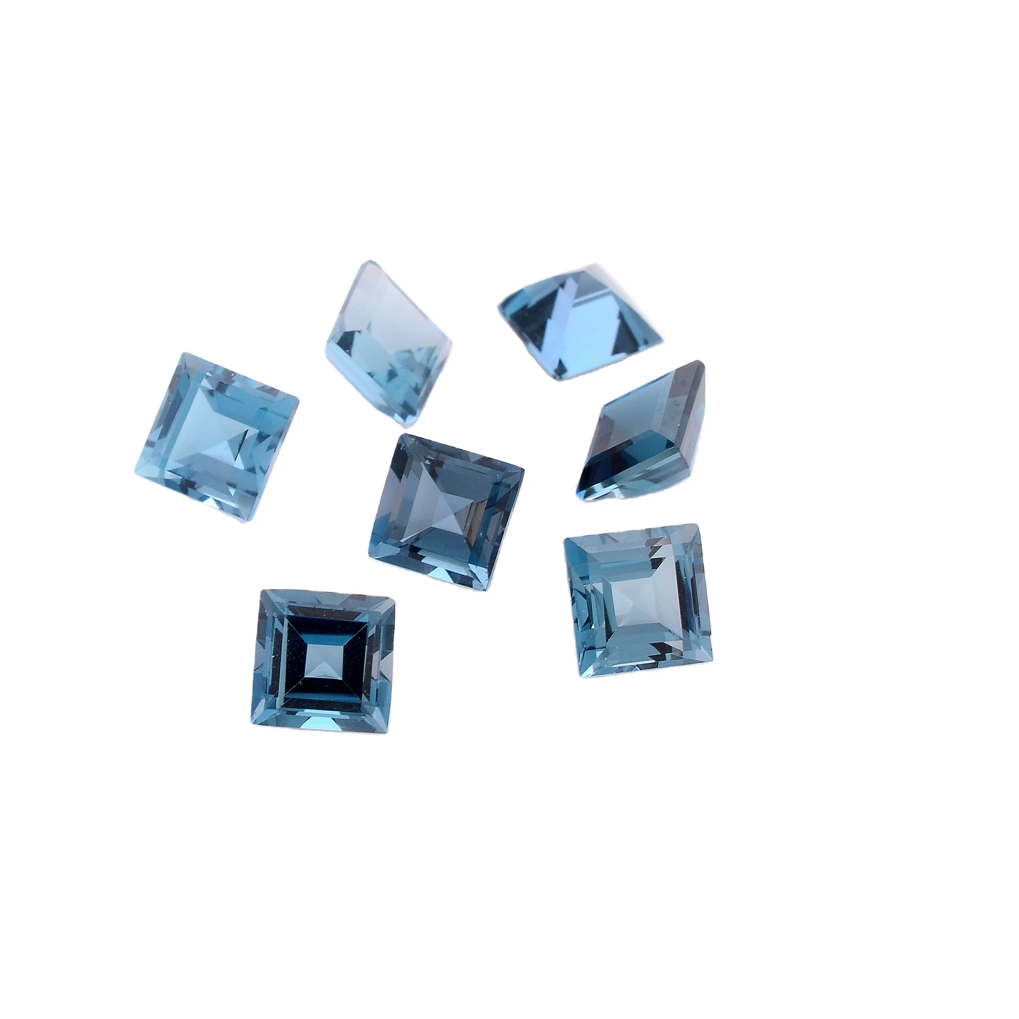 HIGH QUALITY AND CLARITY BLUE TOPAZ AT WHOLESALE FACTORY PRICE 100% NATURAL SEMI - PRECIOUS LOOSE STONE TOP QUALITY