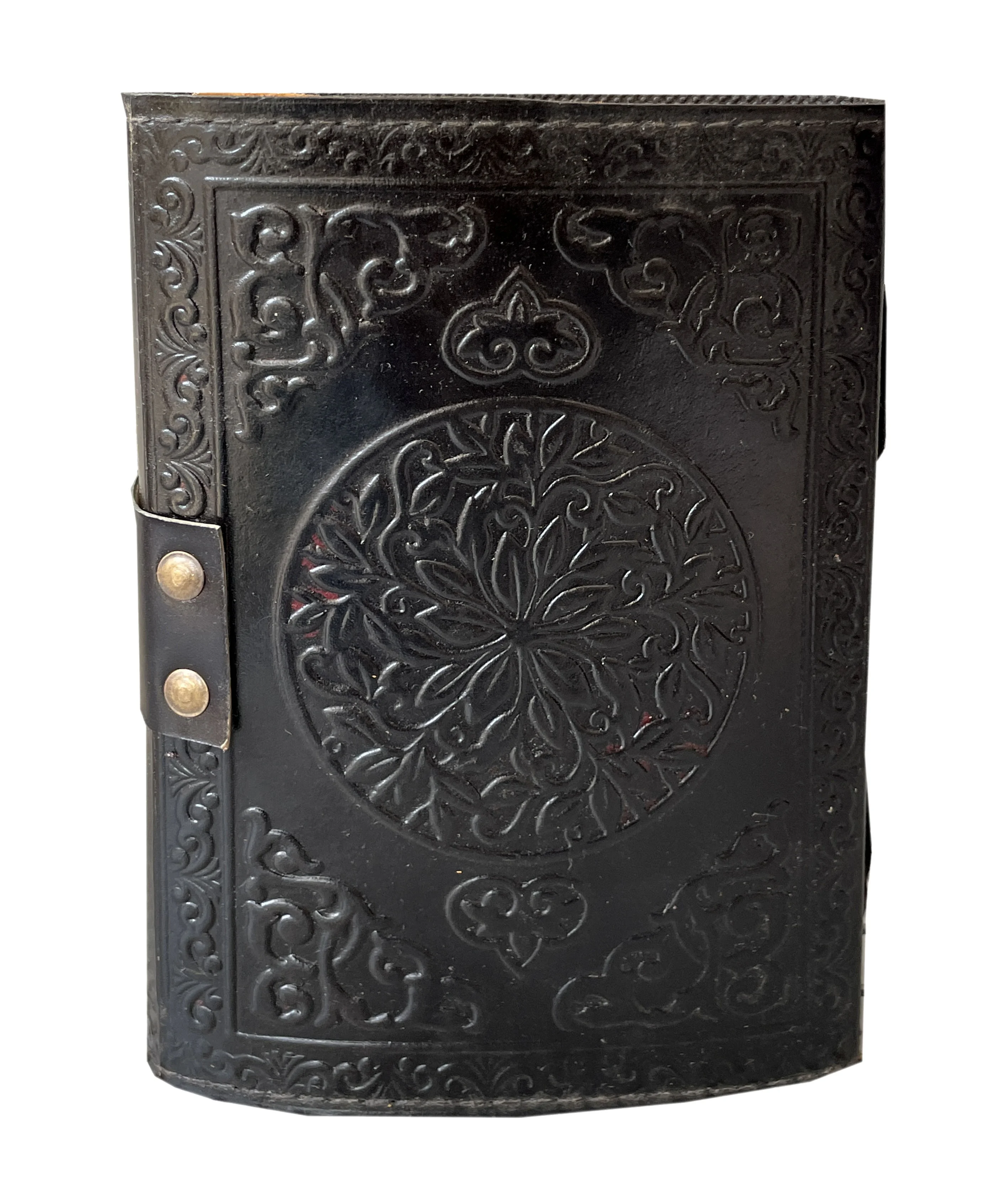 Witchcraft Supplies Grimoire Triple Moon Journal Witch Decor Stuff Spell Book of Shadows Witchy Gifts Journal Wiccan Leather