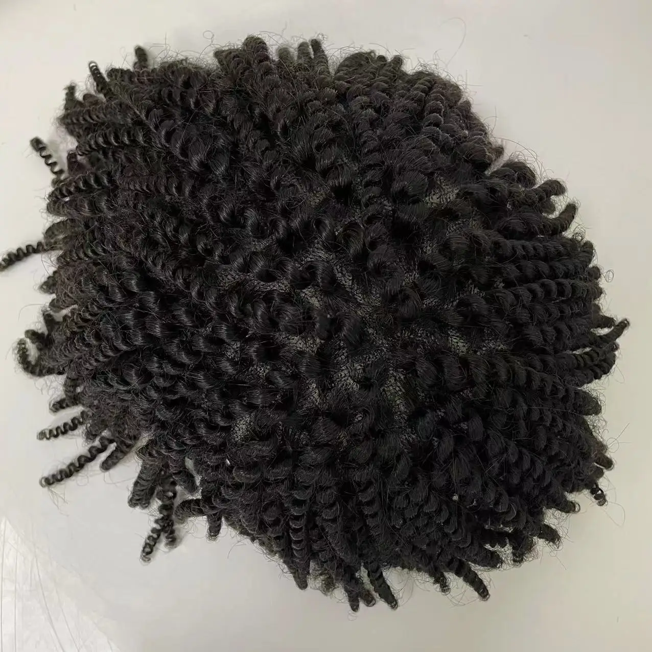 Brazilian Human Remy Hair Braids Hair Replacement 8x10 Lace Front Mono Toupees Best Quality Topper for Black Mens