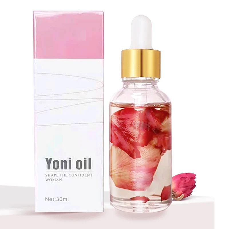 Rose Essential Feminine Yoni Products Feminine Vagina Tightening Oil Private Label Oils For Detox