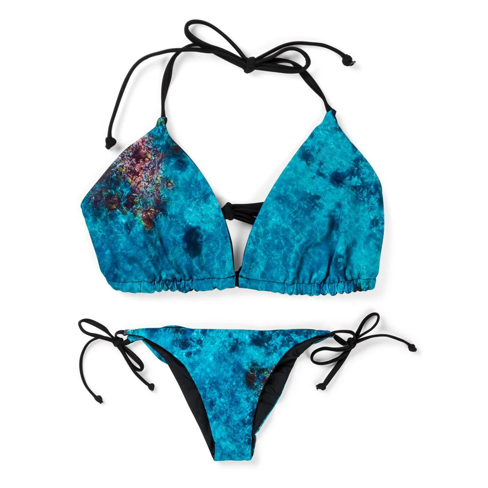 2024 Wholesale Custom Luxury Bathing Suits Sexy Triangle Bikini Letter Print Designer Swimsuits Famous Brands Woman Swimwear