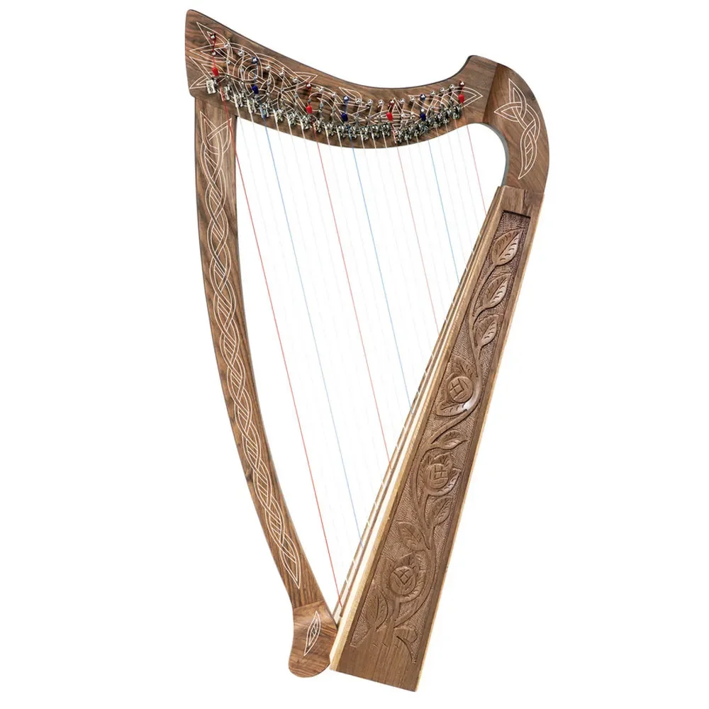 New 2024 Good Quality In Different Design Best Wooden Material Customized Colour Latest Product Irish Harps