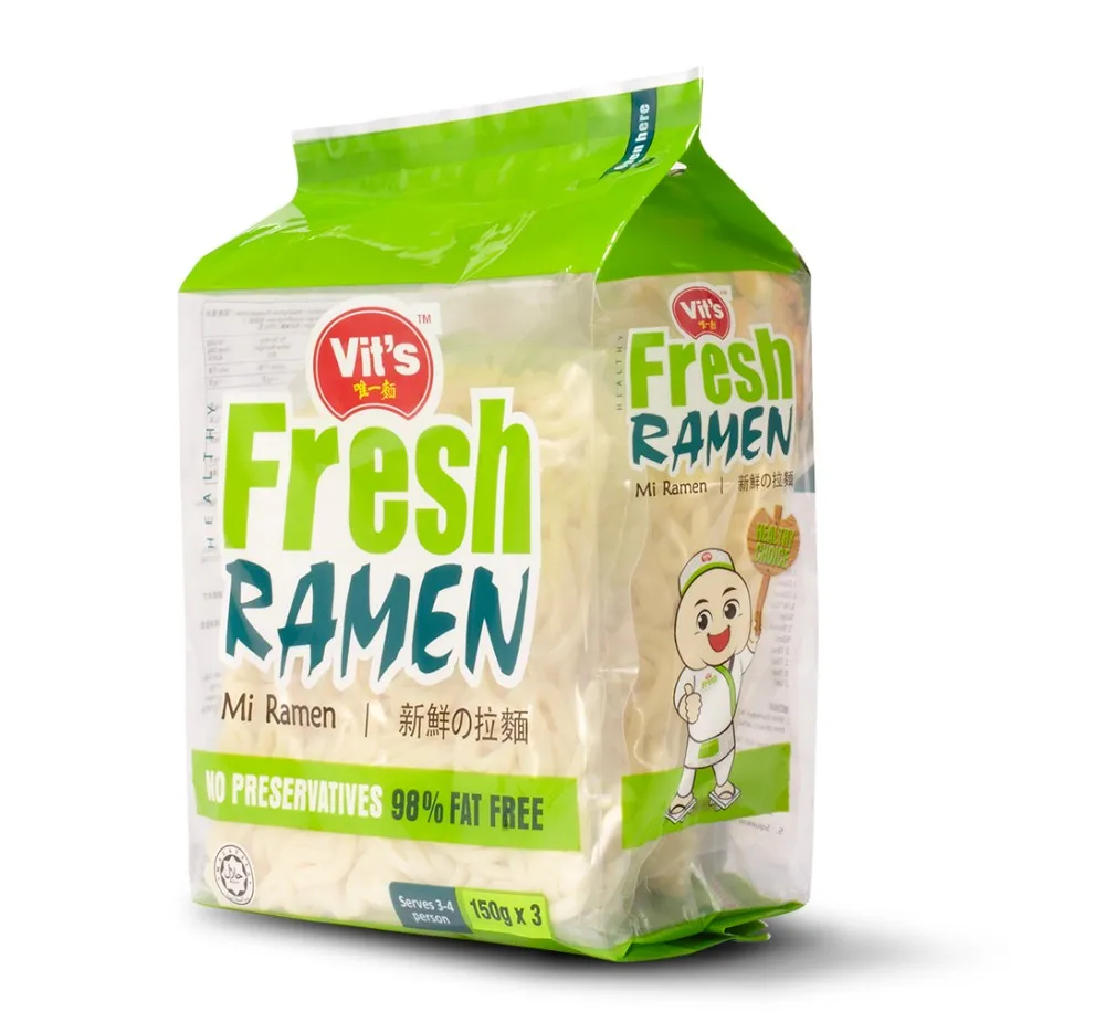 Малазийский ведущий оптовый производитель лапши быстрого приготовления Халяль Vit свежий японский рамен очень вкусный настоятельно рекомендуется
