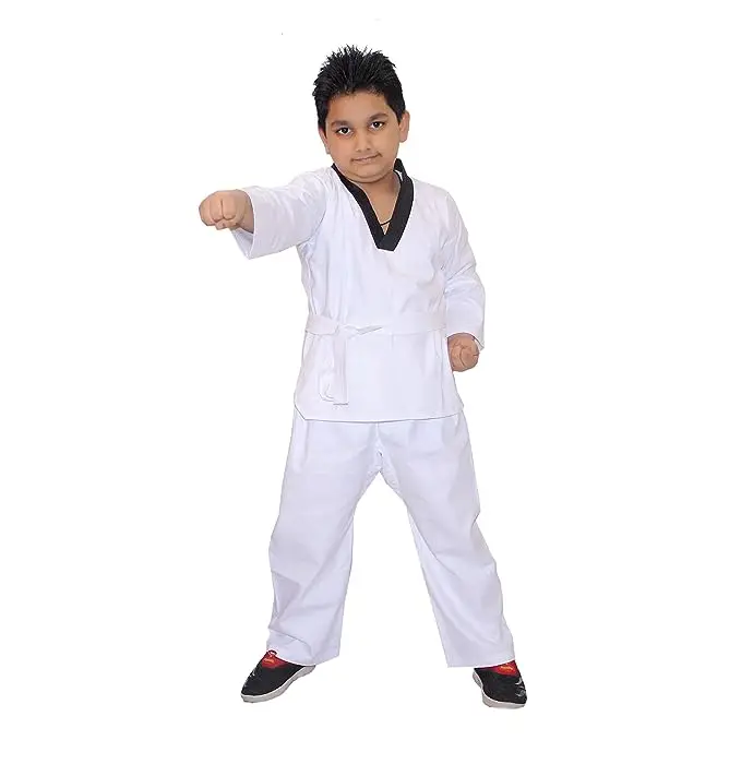 Taekwondo Uniform Traditional Martial Arts Uniform Training Uniform For Kids