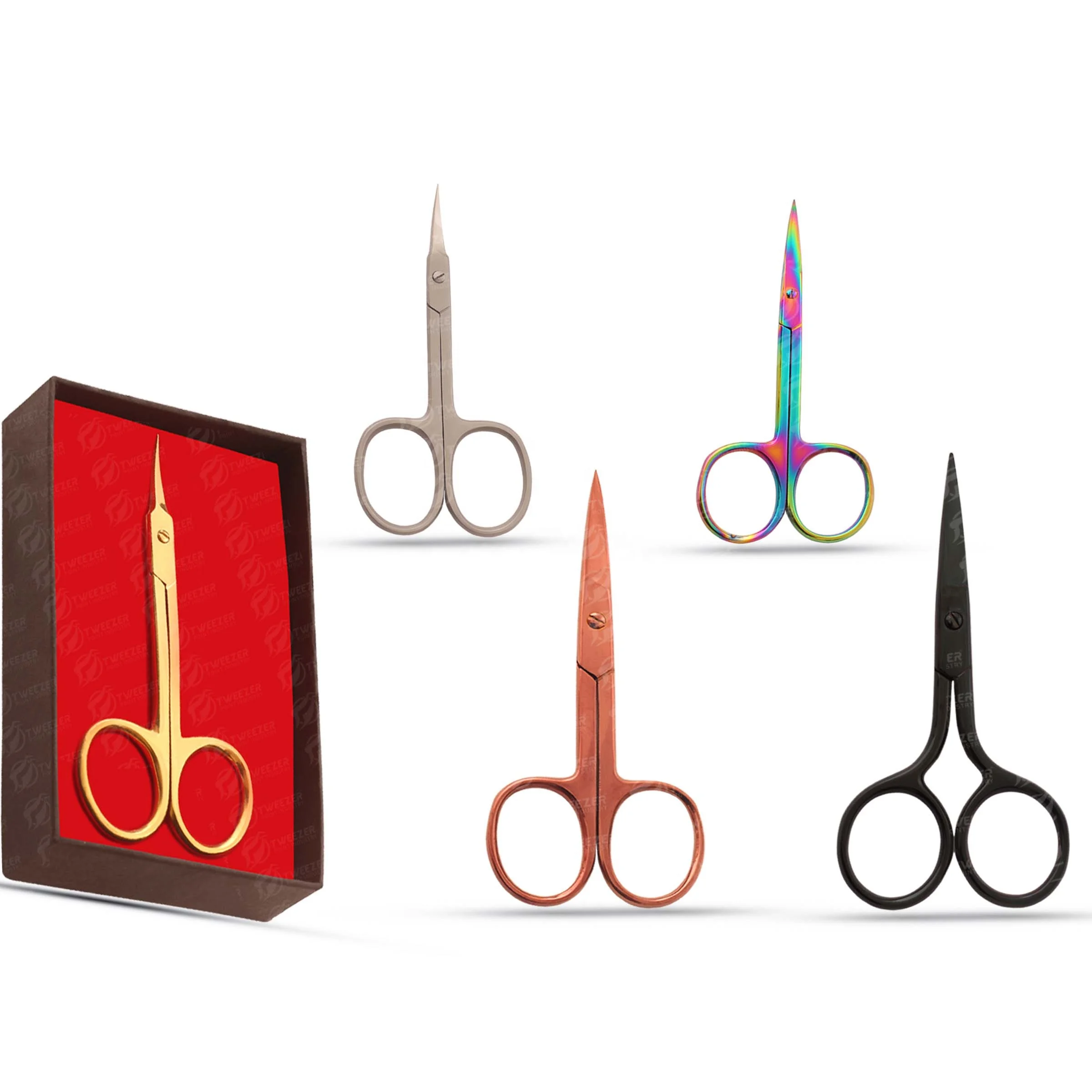 High Quality Cuticle  Straight Scissors  Sharp Point   Manicure Scissors With your Own Private Logo Design