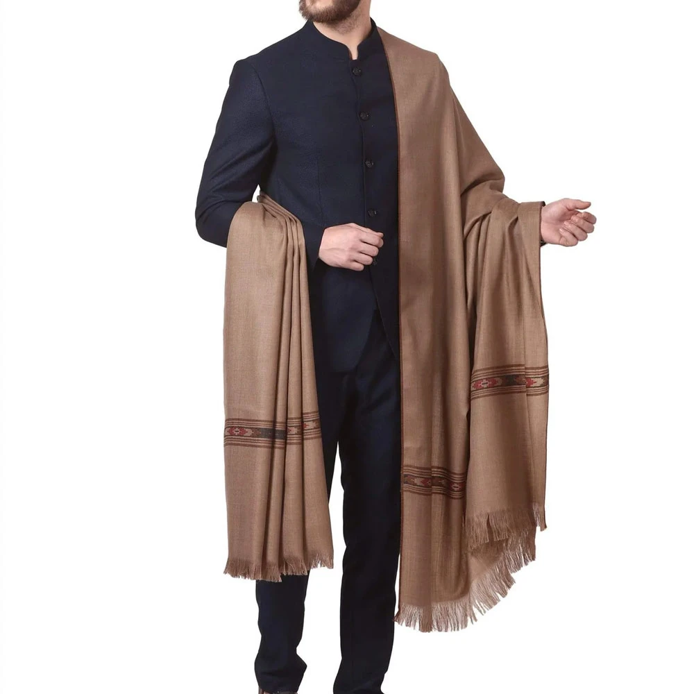 New Design Wholesale Price Top Quality Material Made 100% Cotton  long shawl Scarf Wrap for Men Hot Sale Autumn and Winter