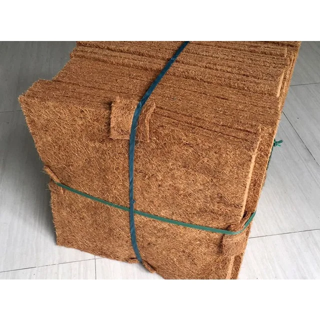 Оптовая продажа низкая цена коврик из натуральной кокосовой косы коврики для кипариса ландшафтный дизайн древесный диск растительный покров почвенный